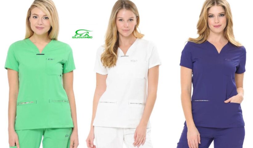 fitted scrubs